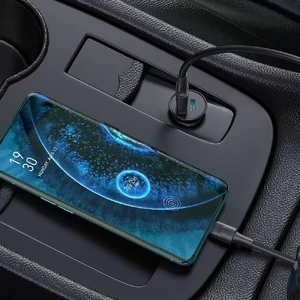 Швидка автомобільна зарядка Baseus Circular PPS USB to USB Type-C 30W (Support VOOC) - Фото 4