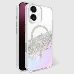 Прозорий опалізуючий чохол Case-Mate Karat MagSafe для iPhone 16 - Фото 11