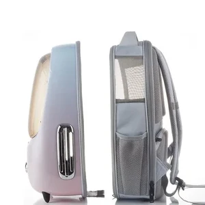 Рюкзак-переноска Petkit Breezy 2 Smart Cat Carrier Pink з вбудованим вентилятором та підсвічуванням - Фото 4