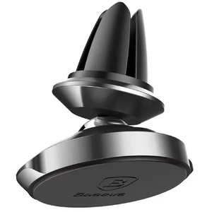 Магнітний автотримач для iPhone/телефона на решітку | Baseus Small Ears Black - Фото 6