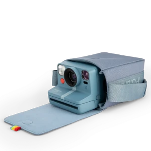 Сумка для фотокамери моментального друку Polaroid Now Blue/Gray - Фото 4