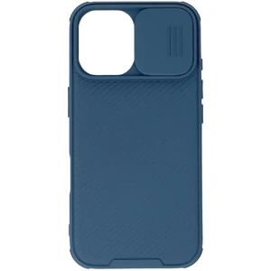 Синій чохол із захистом камери Nillkin CamShield Pro MagSafe для iPhone 16 - Фото 3