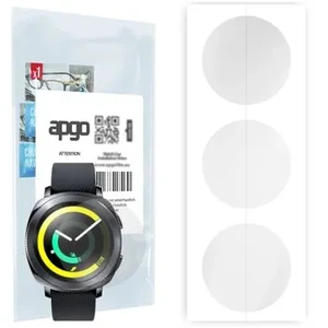 Гидрогелевая защитная пленка iLoungeMax Hydrogel Clear для Samsung Galaxy Gear Sport 4 шт.  - Фото 1