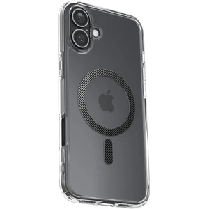 Прозорий чорний чохол Spigen Ultra Hybrid Mag для iPhone 16 - Фото 3