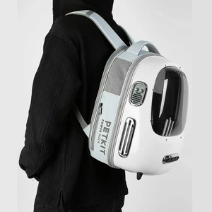 Рюкзак-переноска Petkit Breezy 2 Smart Cat Carrier White со встроенным вентилятором и подсветкой - Фото 4