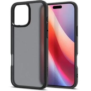 Півпрозорий чорний чохол Spigen Ultra Hybrid для iPhone 16 Pro - Фото 3