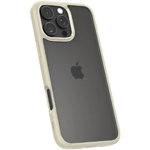 Прозрачный бежевый чехол Spigen Crystal Hybrid для iPhone 16 Pro Max - Фото 7