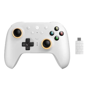 Беспроводной геймпад 8BitDo Ultimate 2 для Windows / Android с TMR джойстиком и эффектом Холла / тактильными триггерами White - Фото 2