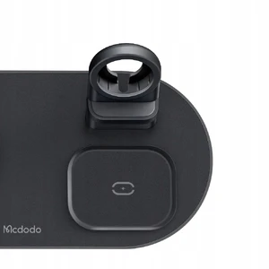 Док-станция Mcdodo 3 in 1 Magnetic Wireless Charger MagSafe 15W Black для iPhone | AirPods | Apple Watch - Фото 6