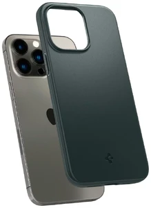 Защитный чехол Spigen Thin Fit Abyss Green для iPhone 14 Pro Max - Фото 7