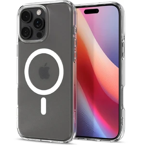 Білий напівпрозорий чохол Spigen Ultra Hybrid Mag для iPhone 16 Pro Max 8809971229388 - Фото 1