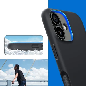 Чорно-сірий чохол Spigen Caseology Nano Pop MagSafe для iPhone 16 - Фото 10