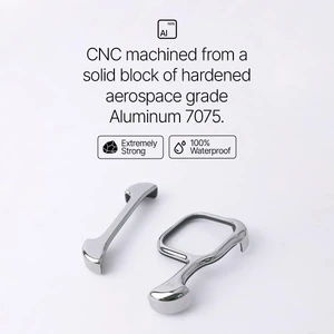 Противовдарный чехол-бампер Arc Pulse для iPhone 15 Pro Aluminum Titan Gray - Фото 3