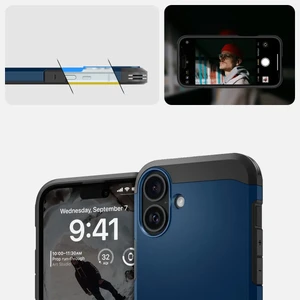 Синій міцний чохол Spigen Tough Armor Mag для iPhone 16 Plus MagSafe - Фото 14