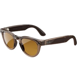 Фотохромні розумні окуляри Ray-Ban Meta Headliner, Shiny Warm Stone / Clear / Saffron Yellow Transitions - Фото 2