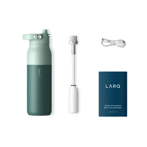 Умная бутылка для воды с УФ очисткой LARQ Bottle PureVis 2 Eucalyptus Green 680 мл - Фото 5
