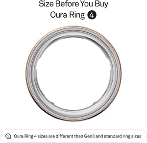 Умное кольцо Oura Ring 4 Rose Gold Size 9 б/у (отличное) - Фото 2