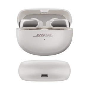 Бездротові навушники відкритого типу Bose Ultra Open Earbuds White Smoke - Фото 2