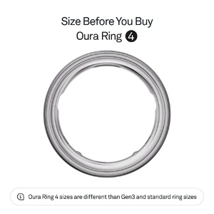 Розумне кільце Oura Ring 4 Brushed Silver Size 13 - Фото 2