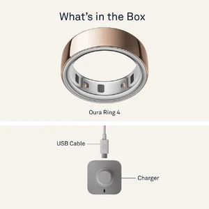 Розумне кільце Oura Ring 4 Rose Gold Size 15 - Фото 7