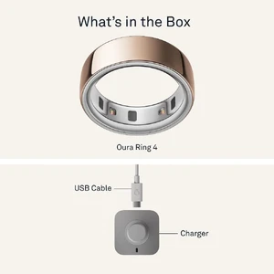 Умное кольцо Oura Ring 4 Rose Gold Size 9 б/у (отличное) - Фото 4