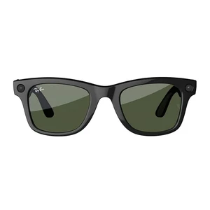 Розумні окуляри Ray-Ban Meta Wayfarer, Shiny Black / G15 Green, Regular - Фото 2