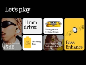 Беспроводные наушники Nothing Ear(a) с интеграцией ChatGPT Yellow - Фото 7