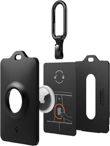 Чехол-держатель Spigen Air Fit для карт ключей Tesla и Apple AirTag - Фото 2