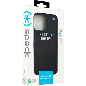 Черный чехол Speck Presidio2 Grip для iPhone 16 Pro Max - Фото 13