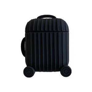 Чехол iLoungeMax Cute Suit Case Black для AirPods 1 | 2  - Фото 1