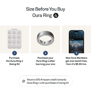 Розумне кільце Oura Ring 4 Brushed Silver Size 13 - Фото 3