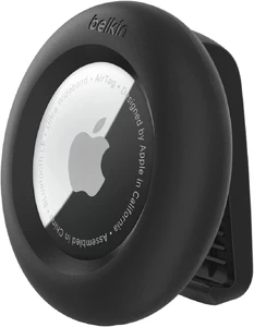 Чохол із затискачем Belkin Secure Holder Black для Apple AirTag на рюкзак/нашийник