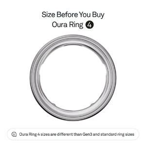 Розумне кільце Oura Ring 4 Silver Size 13 - Фото 2