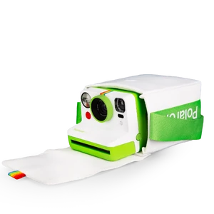 Сумка для фотокамеры моментальной печати Polaroid Now White/Green - Фото 4