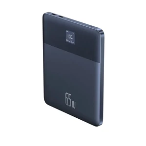 Повербанк із швидкою зарядкою та дисплеєм Baseus Blade2 Power Bank 65W 12000 mAh Mariana Blue - Фото 3