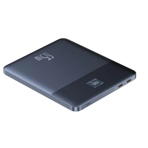 Повербанк із швидкою зарядкою та дисплеєм Baseus Blade2 Power Bank 65W 12000 mAh Mariana Blue - Фото 4