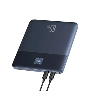 Повербанк із швидкою зарядкою та дисплеєм Baseus Blade2 Power Bank 65W 12000 mAh Mariana Blue - Фото 6