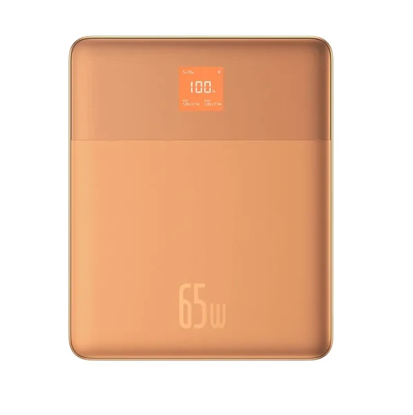 Повербанк с быстрой зарядкой и дисплеем Baseus Blade2 Power Bank 65W 12000 mAh Canyon Coral в Полтаве