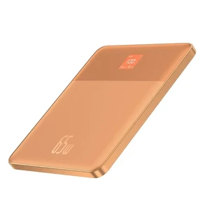 Повербанк із швидкою зарядкою та дисплеєм Baseus Blade2 Power Bank 65W 12000 mAh Canyon Coral - Фото 3