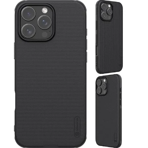 Черный матовый чехол Nillkin Frosted Shield Pro для iPhone 16 Pro Max - Фото 8