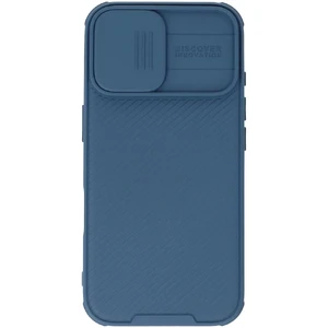 Синій чохол із захистом камери Nillkin CamShield Pro MagSafe для iPhone 16 - Фото 4