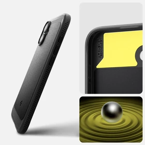 Чорний чохол MagSafe Spigen Rugged Armor для iPhone 16 Plus - Фото 12
