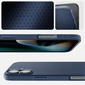 Гранатовий чохол Spigen Liquid Air для iPhone 16 Plus - Фото 12
