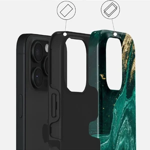 Магнітний чохол Burga Emerald Pool Tough для iPhone 16 Pro - Фото 3