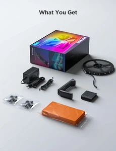 Набор адаптивной подсветки Govee 3 Lite, 55-65' Black - Фото 8