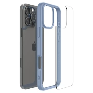Прозорий синій чохол Spigen Crystal Hybrid для iPhone 16 Pro Max - Фото 13