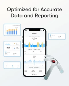 Мониторинг сна и сердцебиения для младенцев с AI детекцией плача eufy Baby Smart Sock - White - Фото 4