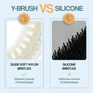 Электрическая зубная щетка в форме Y Y-Brush NylonStart White - Фото 4