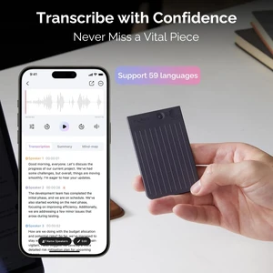 Диктофон зі штучним інтелектом PLAUD NOTE | AI Voice Recorder Black, 64GB - Фото 2