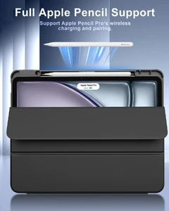 Чохол TiMOVO Slim Stand Protective Cover Clear Back для iPad Air 13" M2 (2024) - Фото 3